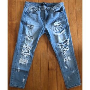 Distressed Jeans